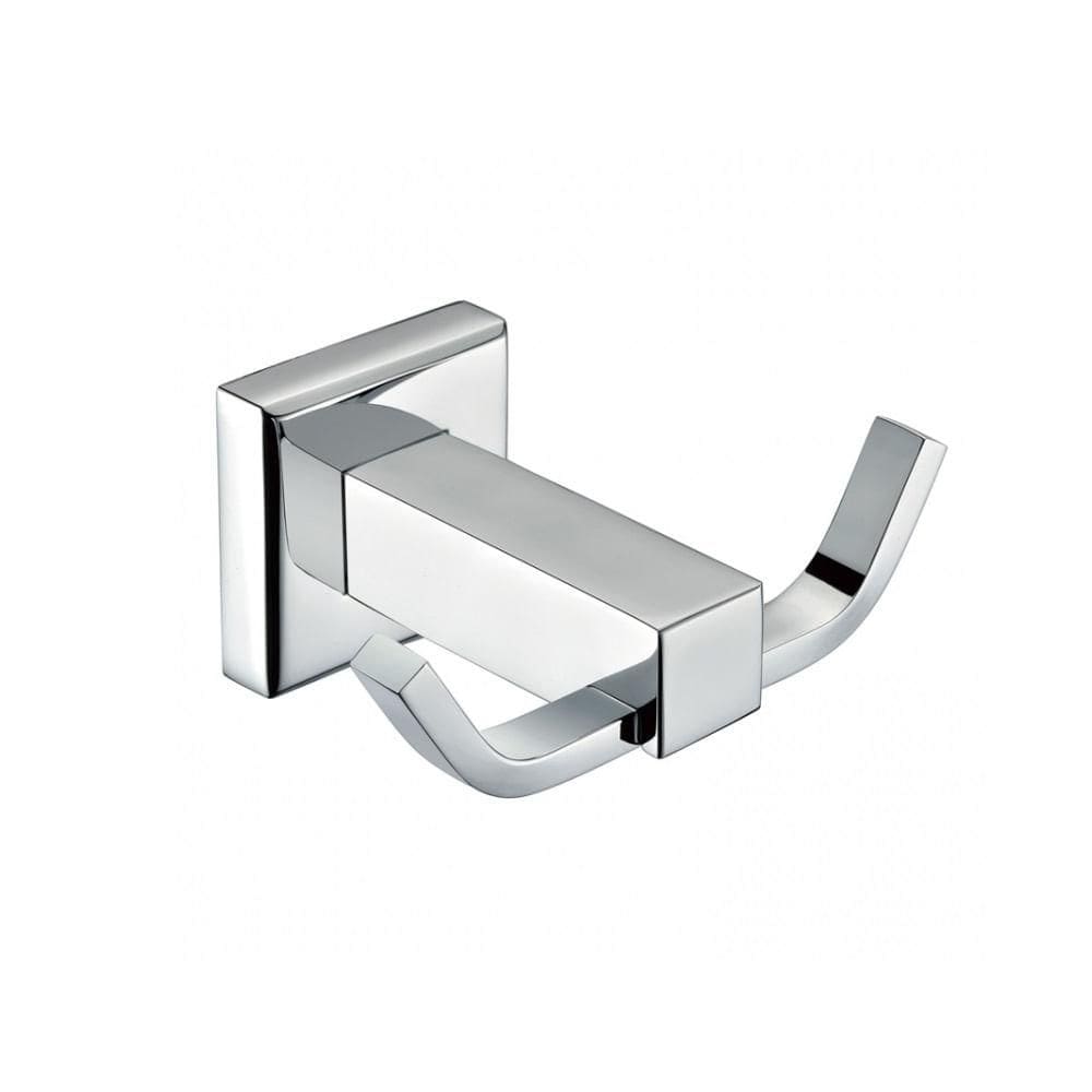 Cabide Banheiro Duplo Incepa Neo Thema Cromado B8001i2cr0