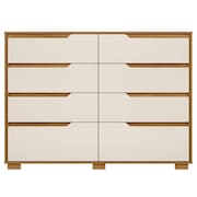 Cômoda Gaveteiro Georgia Freijó Off White - Moval