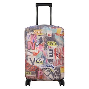 Capa de bagagem Explore Land Travel Suitcase Protector L