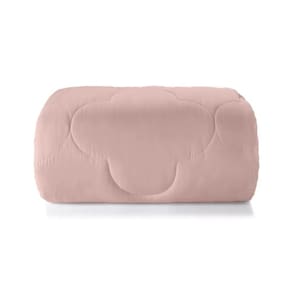 Edredom Toque De Algodão 250 Fios Queen 240x260cm  - Rosa Tule