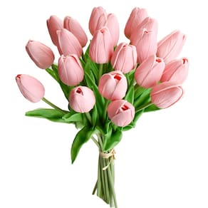 Flores artificiais Mandy`s Tulip Silk Dusty Pink x20 35cm
