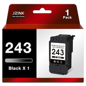 Cartuchos de tinta J2INK 243 243XL MX490 TR4522 pretos para Canon
