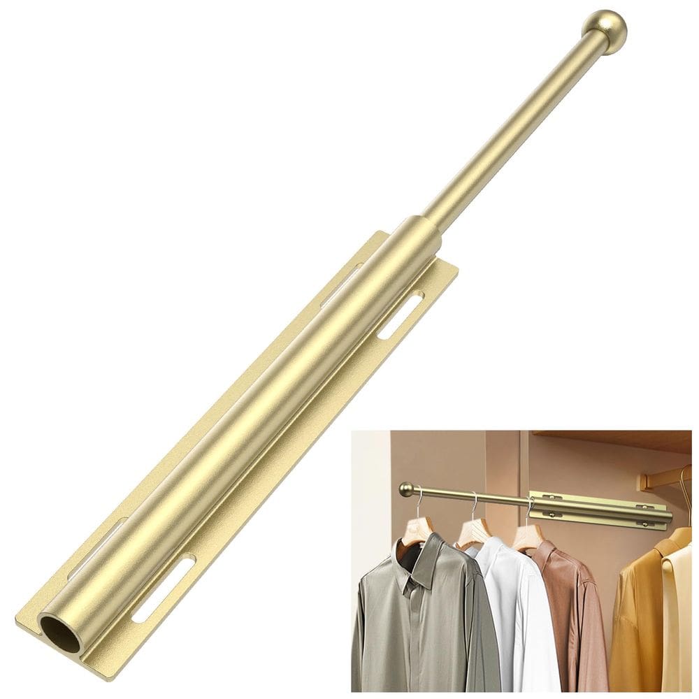 Valet Rod Supforce Closet Puxe 30 libras de carga de alumínio 30 cm