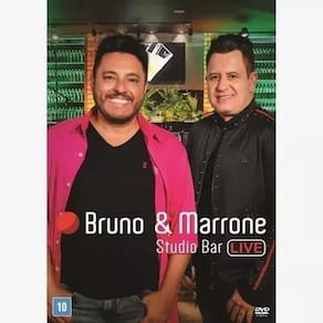 Dvd Bruno & Marrone Studio Bar Live -2019