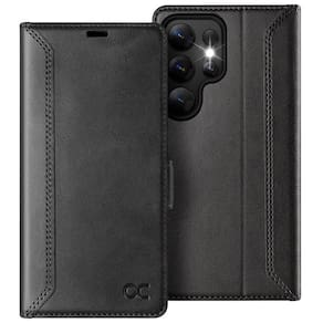 Capa tipo carteira OCASE compatível com Galaxy S25 Ultra 6.9"