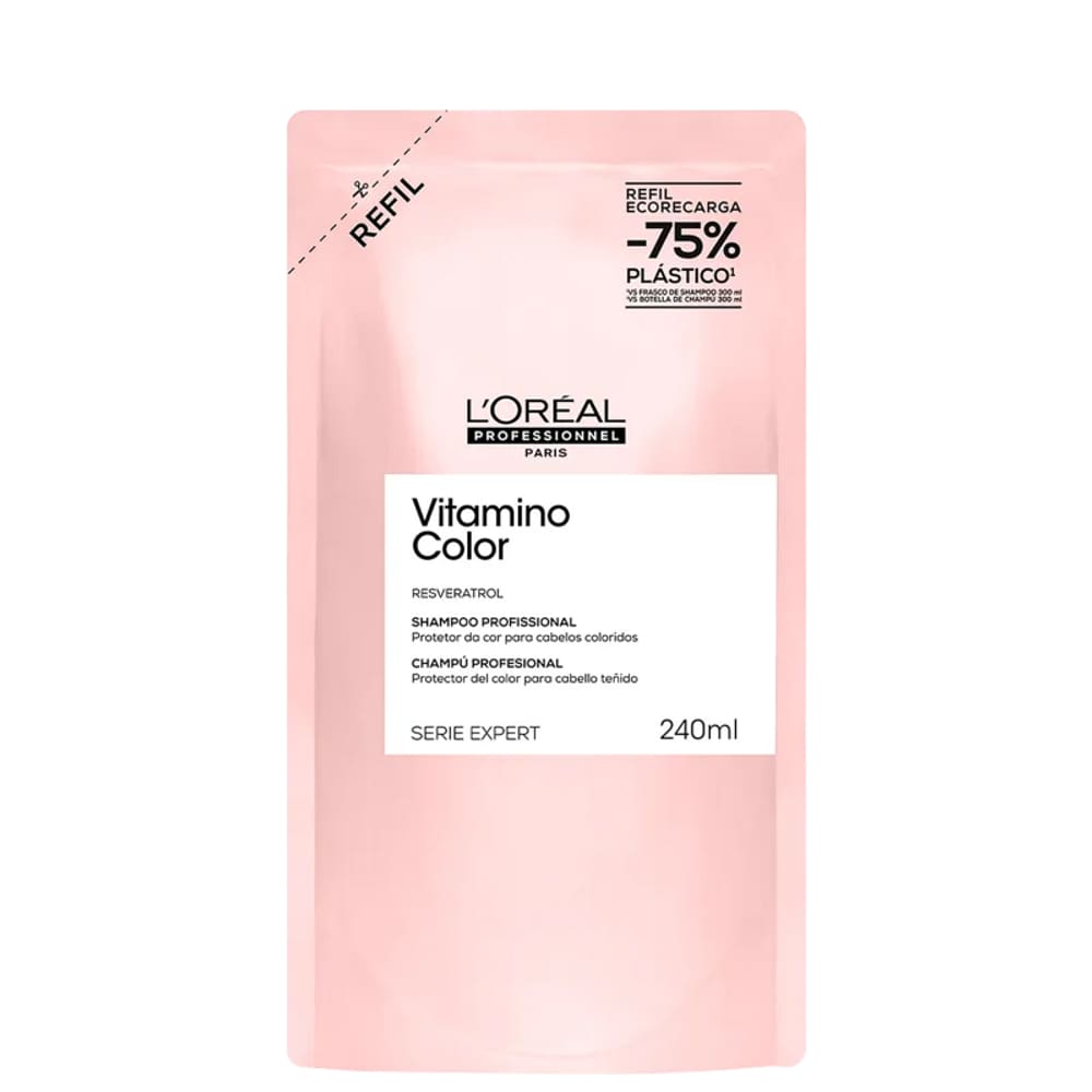 L`Oréal Vitamino Color Resveratrol Refil Shampoo 240ml
