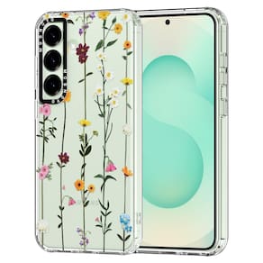 Capa de telefone MOSNOVO para Samsung Galaxy S25 Wildflowers Design