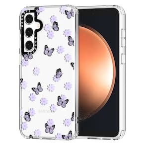 Capa de telefone MOSNOVO para Samsung Galaxy S23 FE Lilac Butterfly