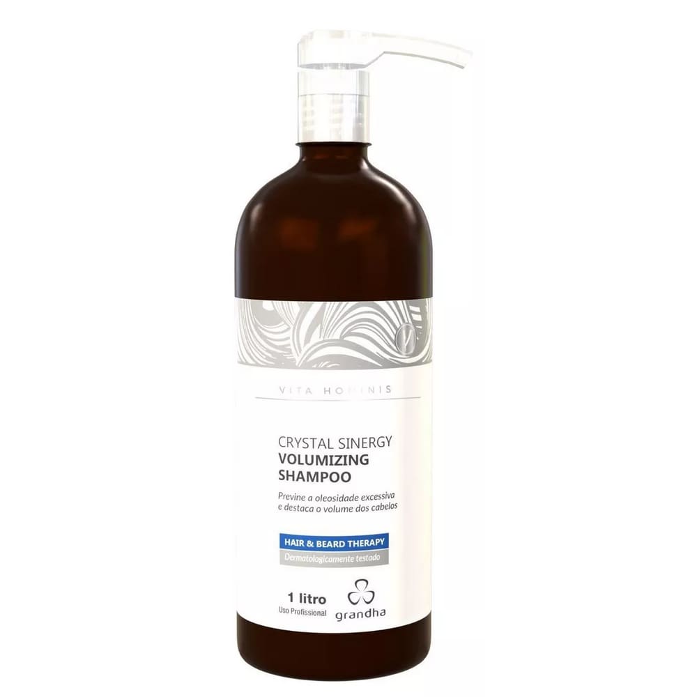 Grandha Crystal Sinergy Vita Hominis Shampoo 1000ml
