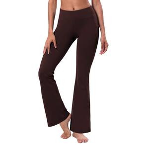 Calças de ioga BUBBLELIME Bootcut Tummy Control para mulheres XL