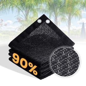 Tecido de sombra VICLLAX 90% protetor solar de 3 x 10 pés para estufa de jardim