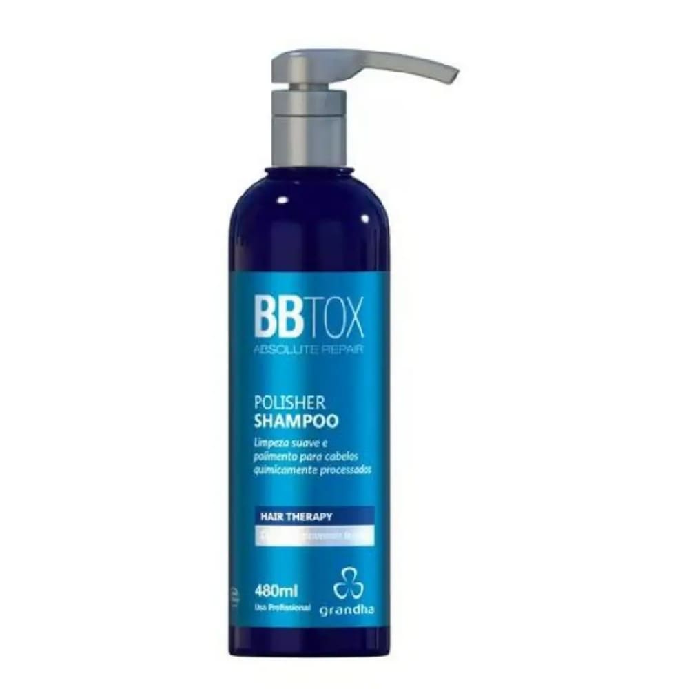 Grandha Shampoo Bbtox Reparador Danos de Progressiva 480ml