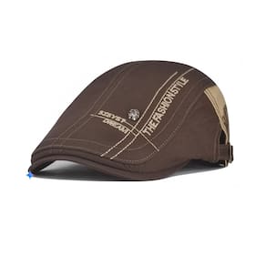 Boina chapéu caveira de Algodão Unisex Aba Boné