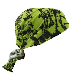 Bandana Grafite Unica Nautika Proteção Uv50+ P/ Esportes Verde/preto único