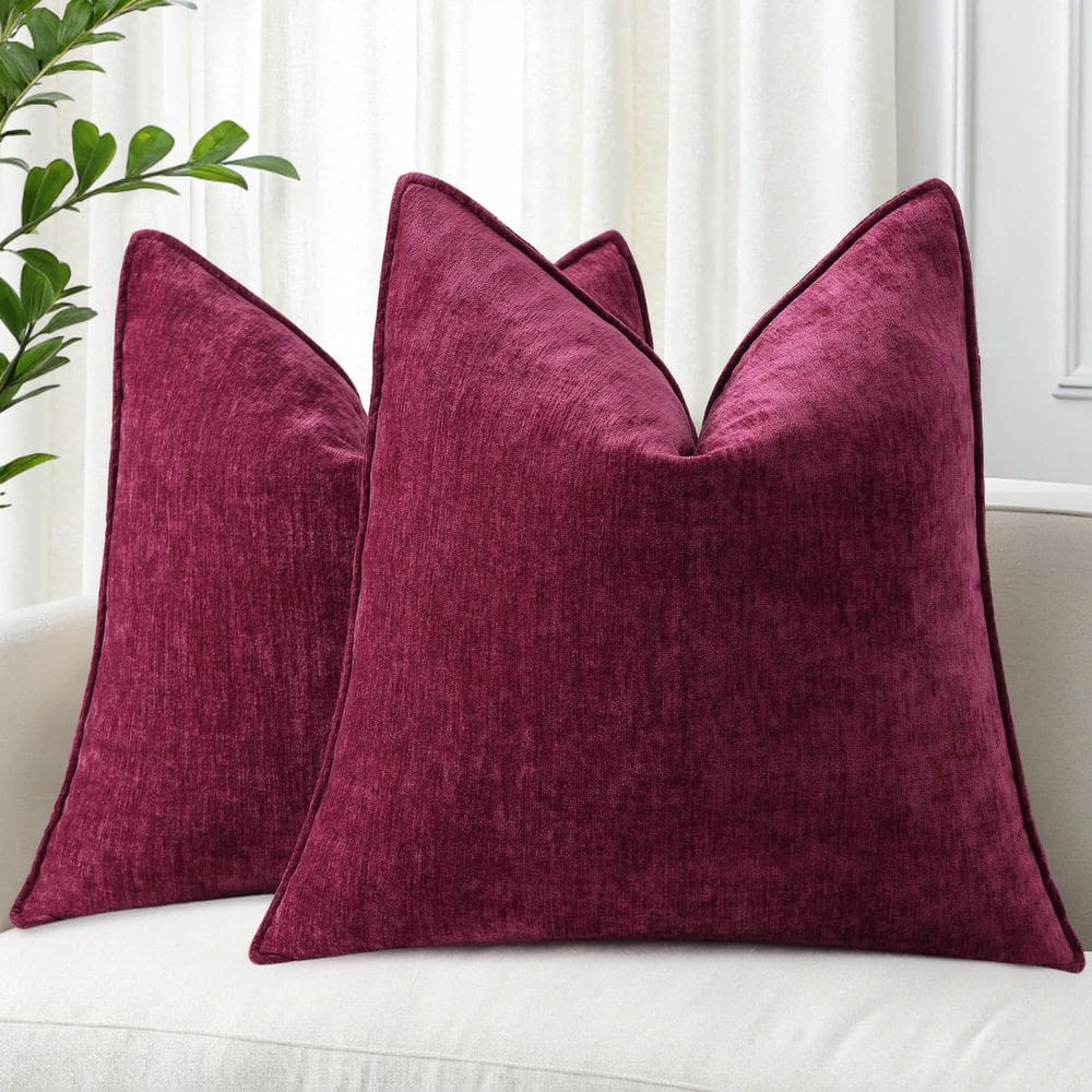 Capas de almofada DecoruHome Rhododendron 22x22, conjunto de 2