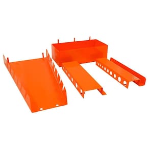 Kit Acessórios 4 Suportes 20 Ganchos Painel Ferramentas Ábile Presto