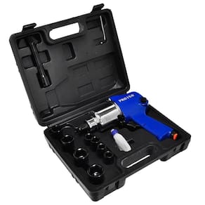 Kit Chave Impacto Pneumática 1/2" 68kgfm Maleta Acessório PDR