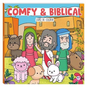 Comfy And Biblical - Livro De Colorir