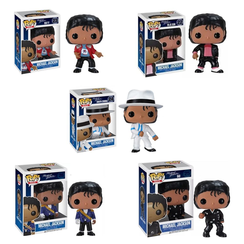 Funko Pop Michael Jackson Coleção Raros
