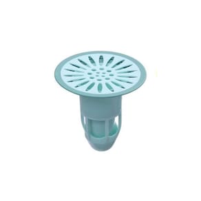 Ralo De Chão Inibidor de Odor Com Drenagem Anti Insetos Banheiro Cozinha Cor:Verde