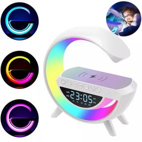 Luminária G Speaker Branca Elegância Total Bivolt