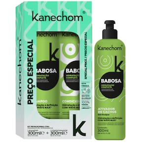 Shampoo e Condicionador Kanechom Babosa + Creme para Pentear