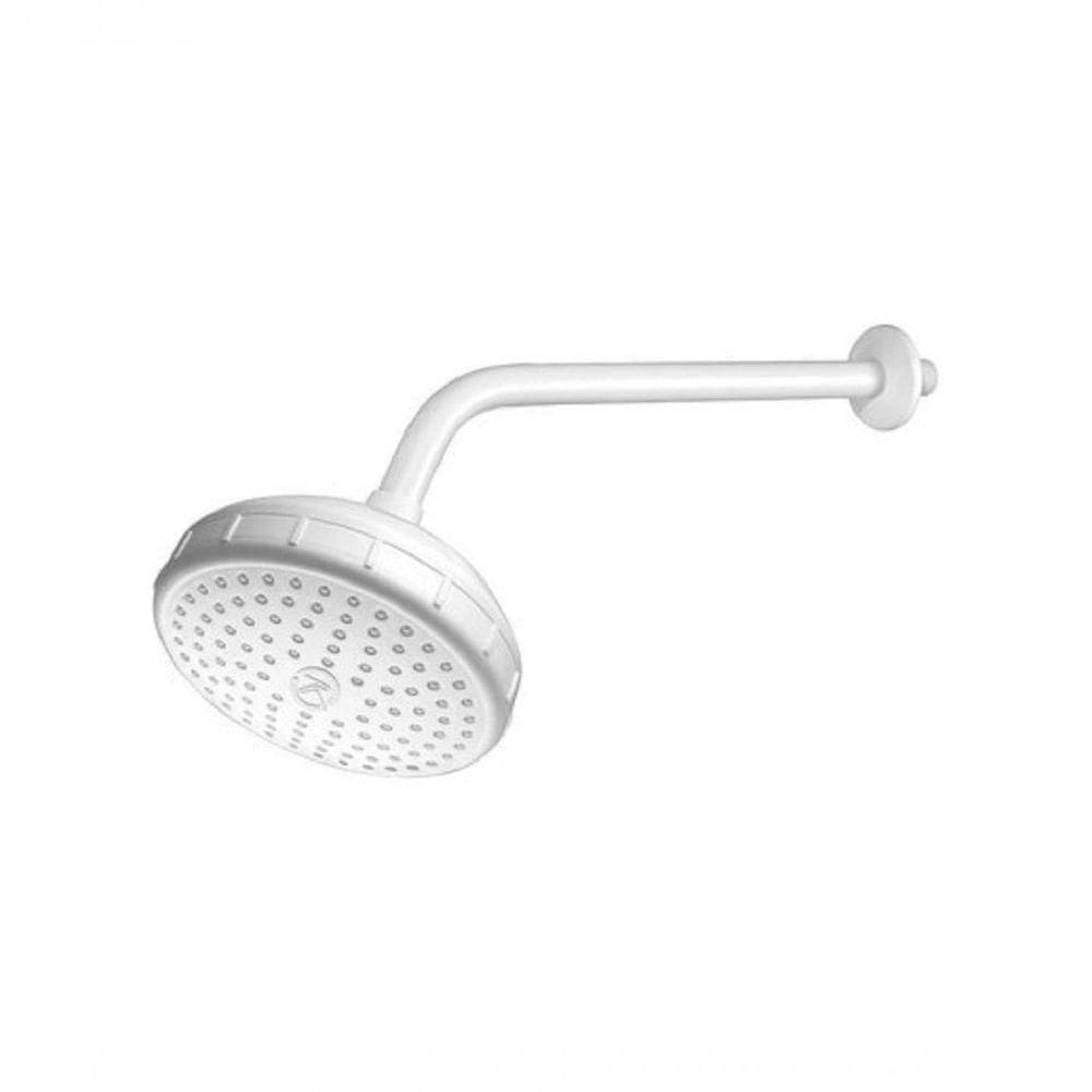 Chuveiro Frio Pvc Com Braço Branco - Krona