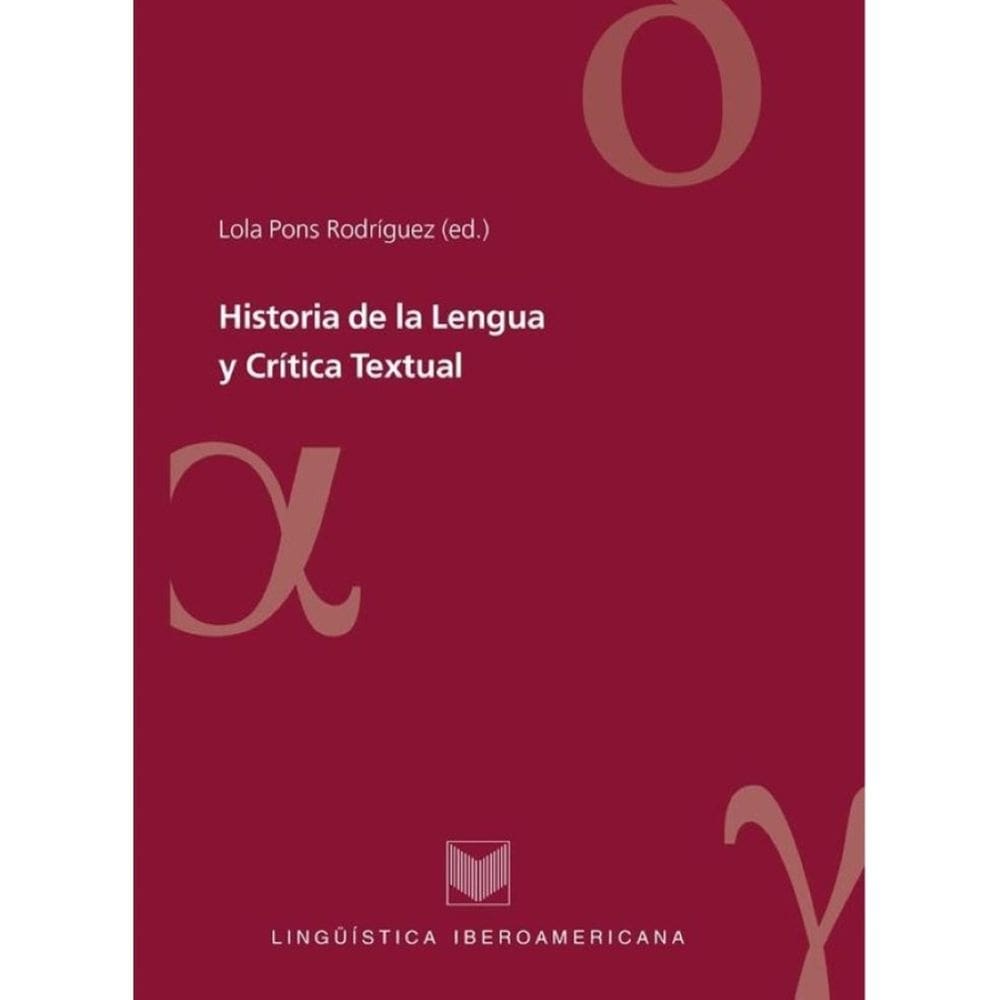 Historia de la Lengua y Crítica Textual - Espanhol