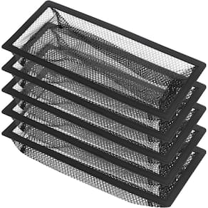Purgador de ventilação de piso BYEWIRE de 6 x 10 polegadas para ventilação doméstica, pacote com 5