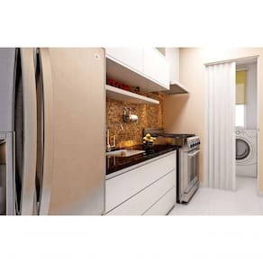 Porta Sanfonada Branca 60cm X 2.10 Metros - Plasbil