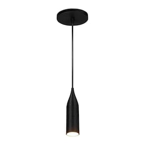 Kit 2 Lustres Pendentes Design 3d - Abs174 - Preto + Led
