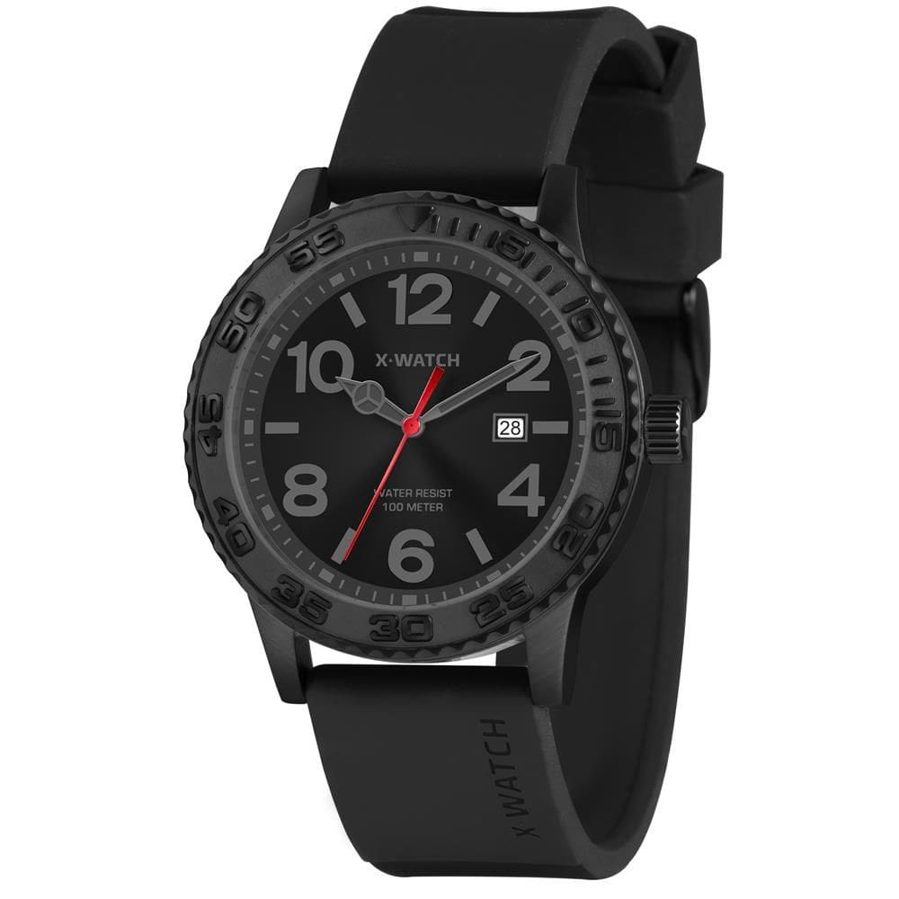 Relógio X-Watch Masculino Ref: Xmnp1017 P2px Esportivo Black