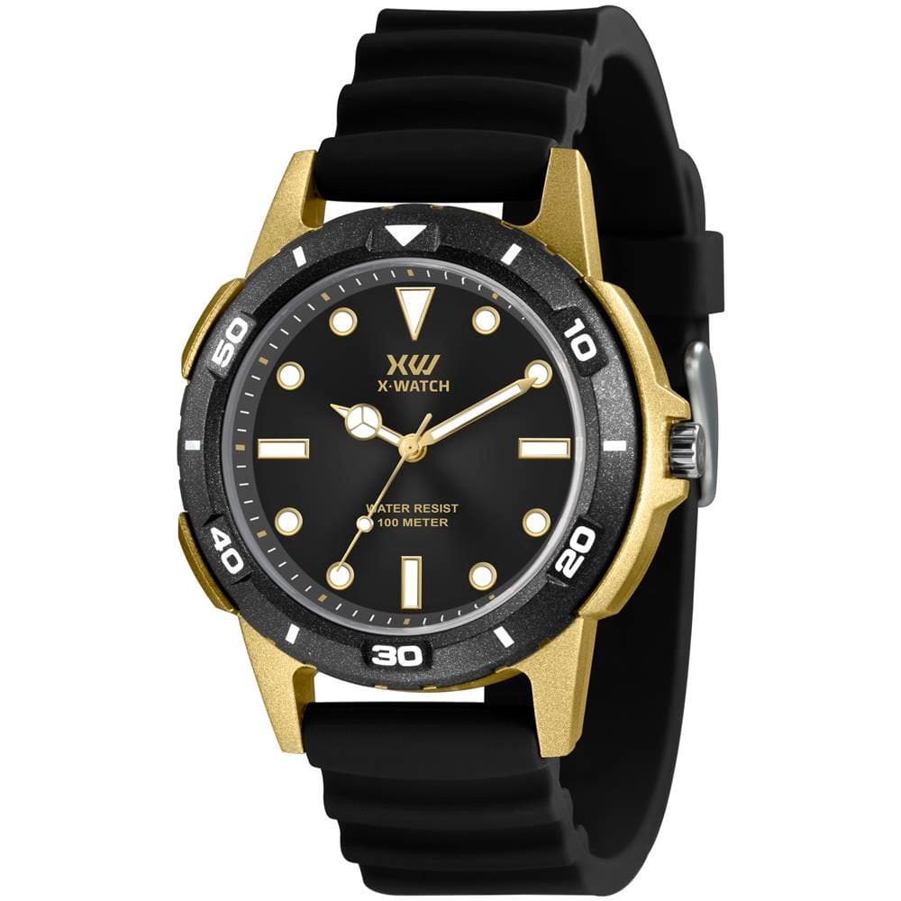 Relógio X-Watch Masculino Ref: Xmpp0057 P1px Esportivo Analógico