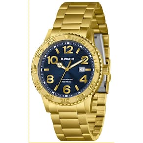 Relógio X-Watch Masculino Ref: Xmgs1044 D2kx Casual Dourado