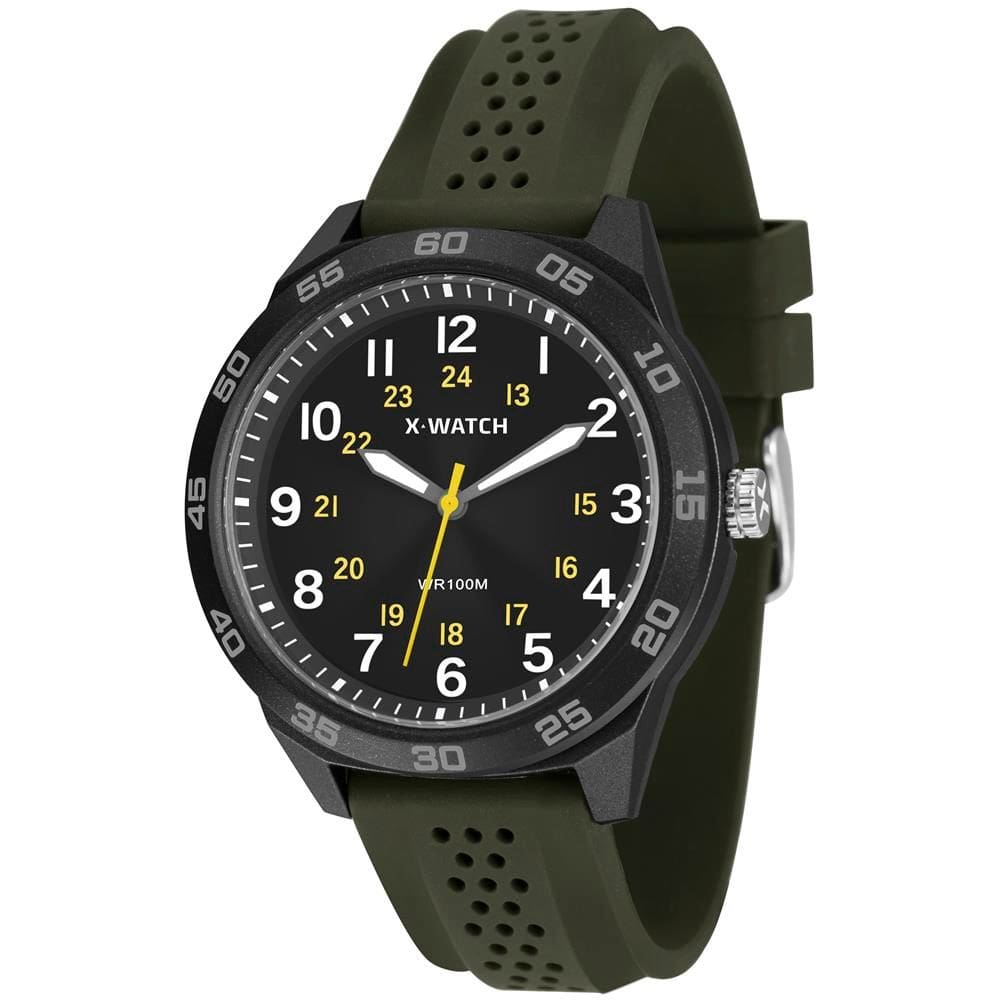 Relógio X-Watch Masculino Ref: Xmpp0054 P2ex Esportivo Analógico