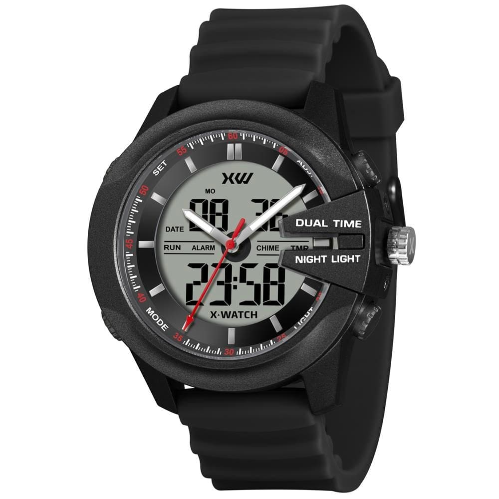 Relógio X-Watch Masculino Ref: Xmppa362 Bxpx Esportivo Anadigi