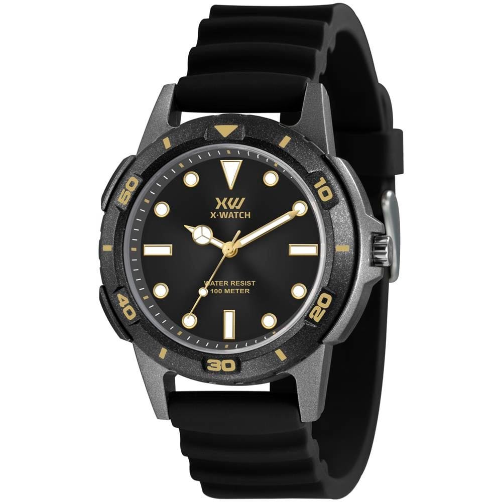 Relógio X-Watch Masculino Ref: Xmpp0058 P1px Esportivo Analógico