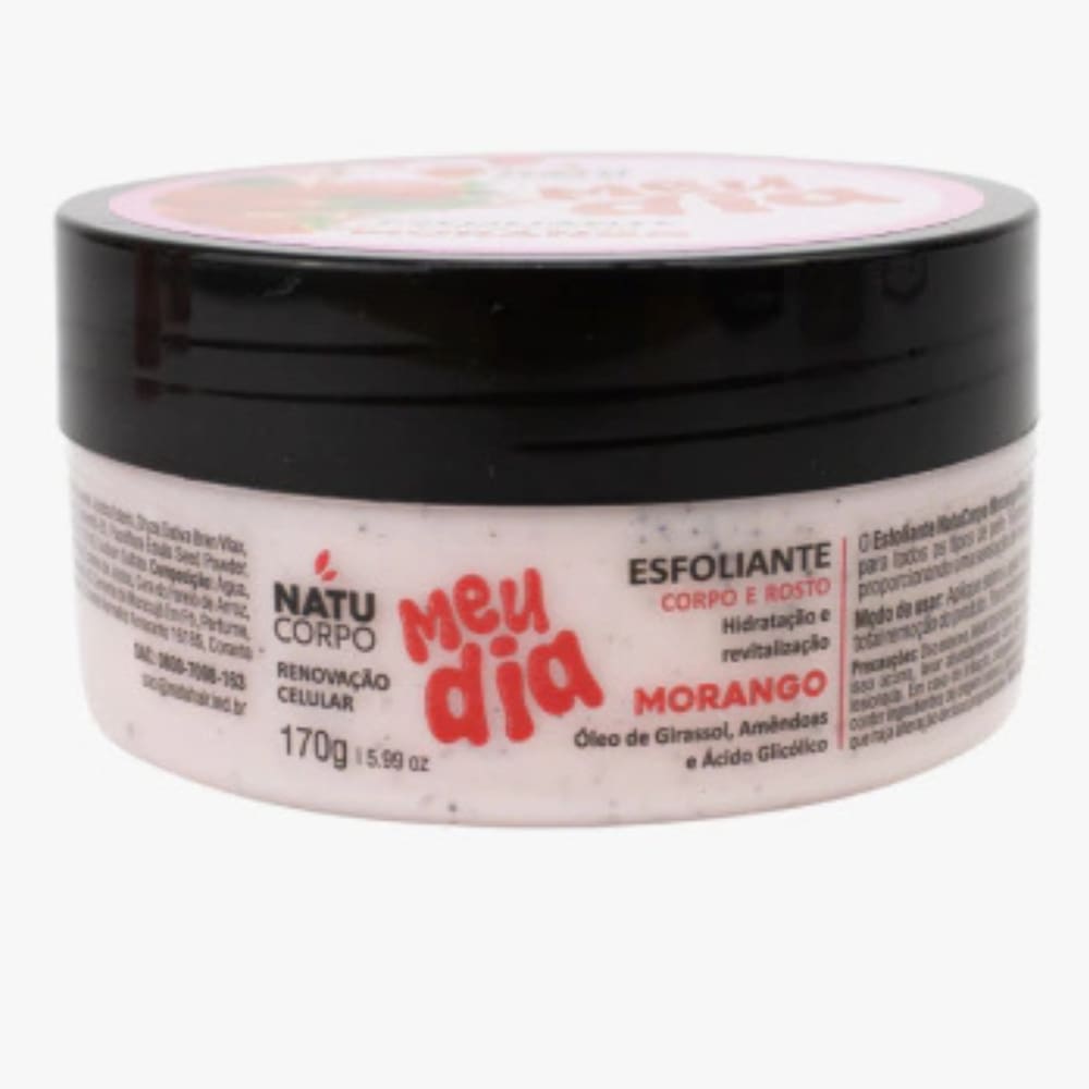 Esfoliante Corporal Morango Natucorpo 170g