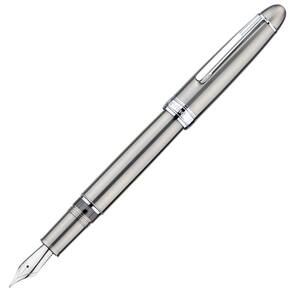 Caneta-tinteiro Asvine J16 Solid Titanium Medium Nib