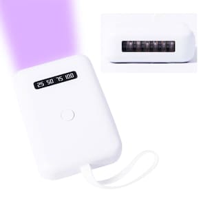 Kit de extensões de cabelo CARA V Light Mini Machine 405nm UV