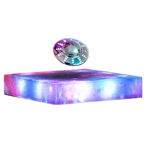 Lâmpada OVNI levitando YIANCTRD Floating RGB Galaxy Light