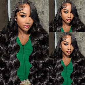 Perucas frontais de renda Looknow 13x6 100% cabelo humano virgem Body Wave