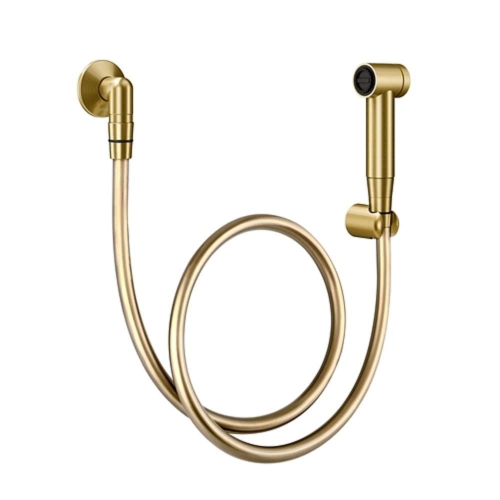 Ducha Higiênica C/ Gatilho Docol Luxo Ouro Escovado 00057972