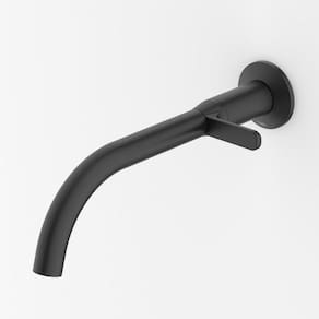 Torneira Lavatorio Parede Celite Design Preto Mt B5024cgr00