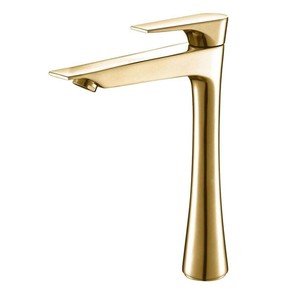 Torneira Lavatorio Lexxa 1/4 De Volta Bica Alta Gold Lx702g