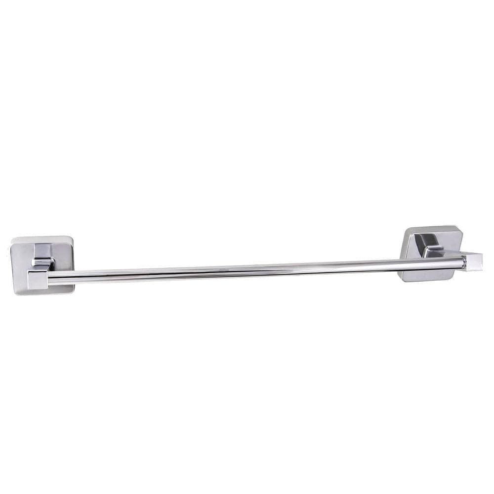 Porta Toalha Barra 30cm Perflex Like Square Cromado 12130910