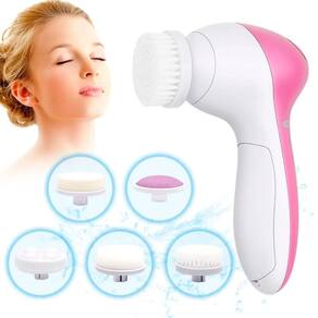 Massageadora Facial 5 Em 1 Portátil Esfoliante Rotativa