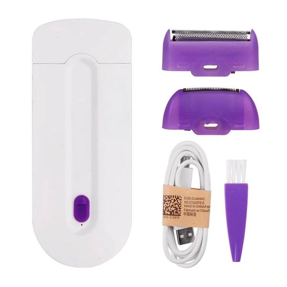 Depilador Íntimos Axila Virilha Usb Portátil