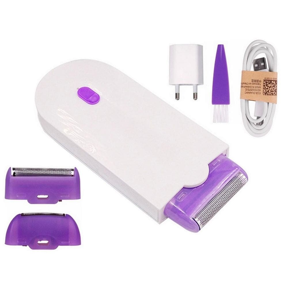 Depilador Íntimos Portátil Usb Perna Axila Facial