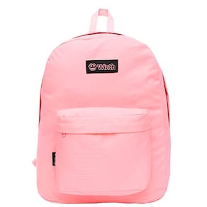 Mochila De Costas Escolar Juvenil Cores Cor:Rosa